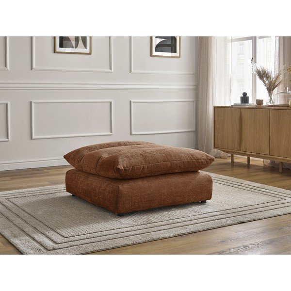 Oranžová žinylková podnožka Neil – Bobochic Paris-image-1