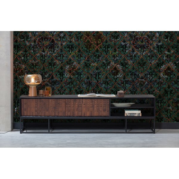 Oranžová kovová stolní lampa BePureHome, výška 28 cm-image-3