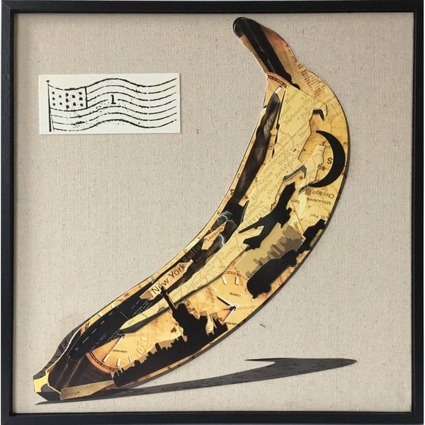 Ručně malovaný obraz Vivorum Warhol, 42 x 42 cm