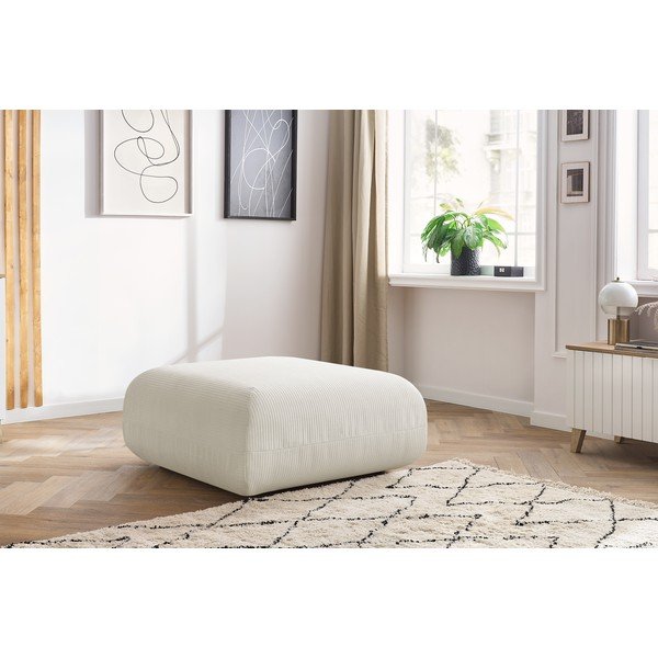 Bílá manšestrová podnožka Lecomte – Bobochic Paris-image-1