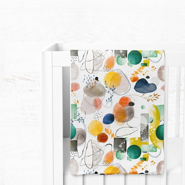 Mušelínová dětská deka 75x100 cm Bohem – Mijolnir-image-3