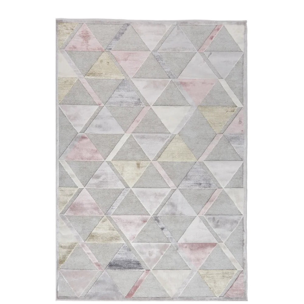 Šedý koberec Universal Margot Triangle, 120 x 170 cm