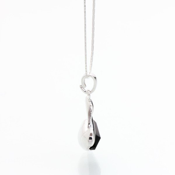 Náhrdelník s krystaly Swarovski Elements Laura Bruni Black Swan-image-1
