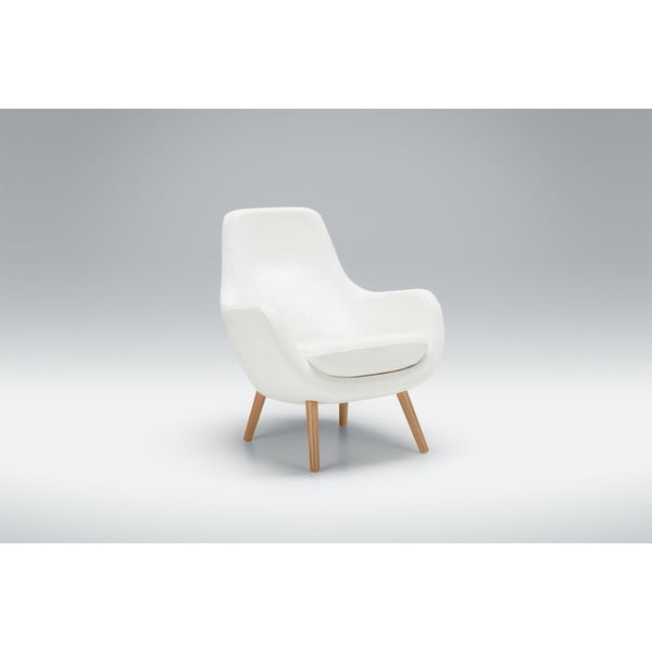 Bílé křeslo Stefani - Sits-image-1