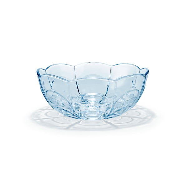 Světle modrá skleněná miska ø 23 cm Lily – Holmegaard