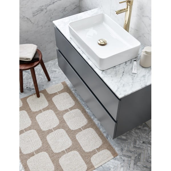 Béžovo-krémový vnitřní a venkovní koberec 70x100 cm Sten Light Nougat – Pappelina-image-1