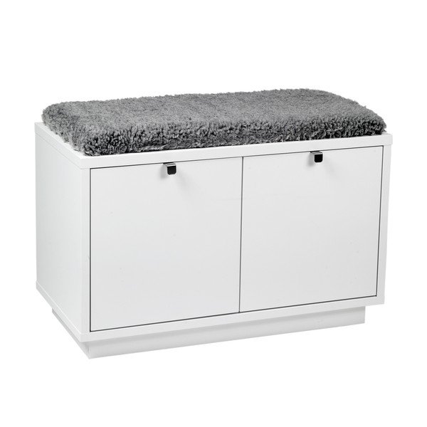 Bílý botník Rowico Confetti, šířka 70 cm-image-2