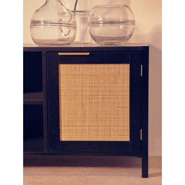 Černý TV stolek 120x52x38 cm Sherman – Premier Housewares-image-2