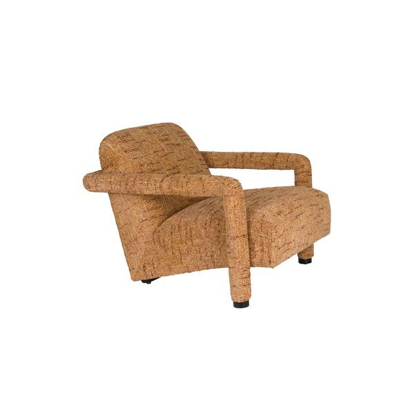 Žluté žinylkové křeslo Kent – Dutchbone