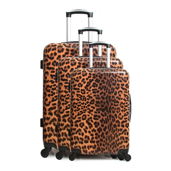Sada 3 cestovních kufrů na kolečkách INFINITIF Lubeck