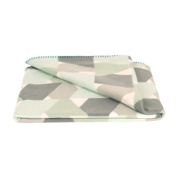 Fleecová deka Present Time Layers Mint