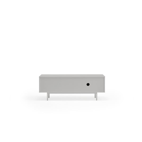 TV stolek v dekoru dubu v šedo-přírodní barvě 140x52 cm Sierra – Teulat-image-4