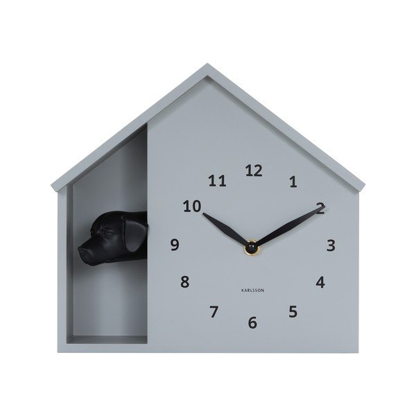 Nástěnné hodiny Peeking Doggy – Karlsson