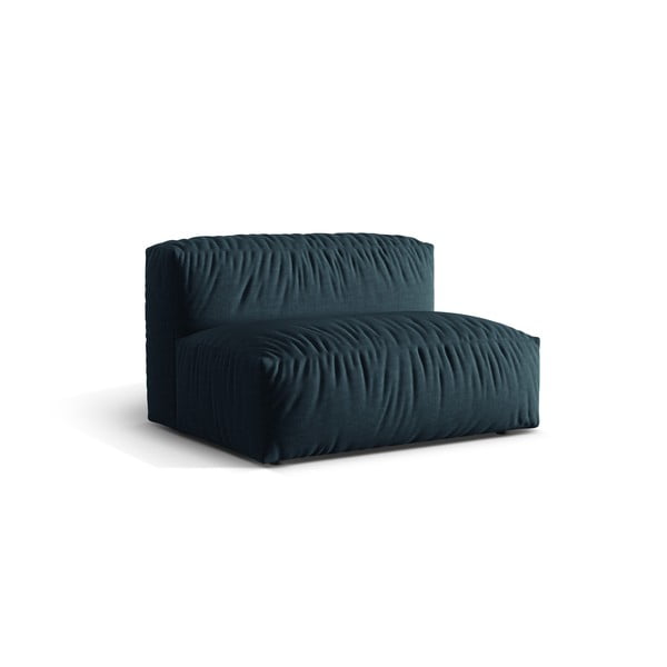 Tmavě modrý modul pohovky (středový díl) Martina – Micadoni Home-image-1