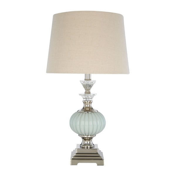 Stolní lampa s křišťálovým detailem Premier Housewares Ulyana