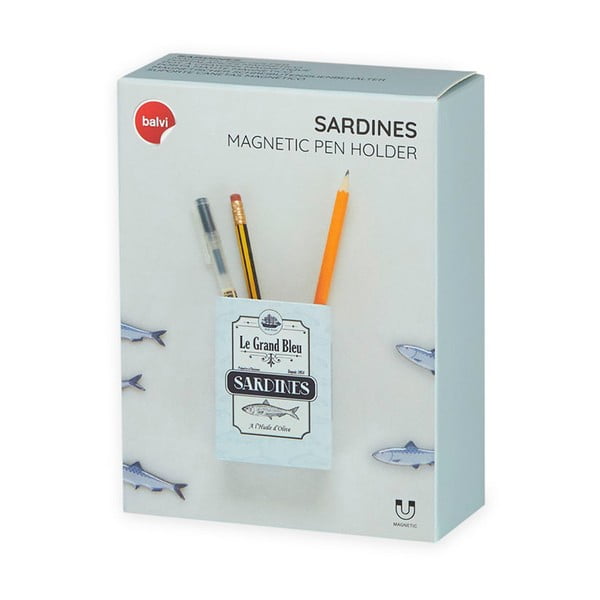 Kovový organizér na psací potřeby Sardines – Balvi-image-3