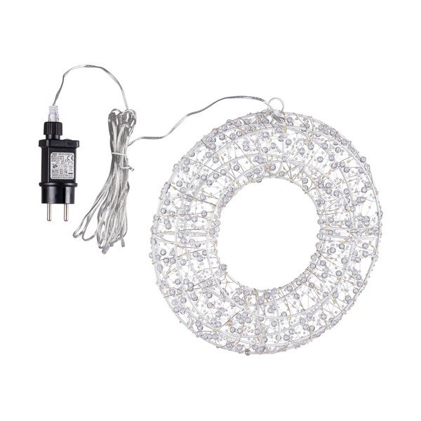 Svítící věnec ø 28 cm Ellary – Bizzotto-image-2