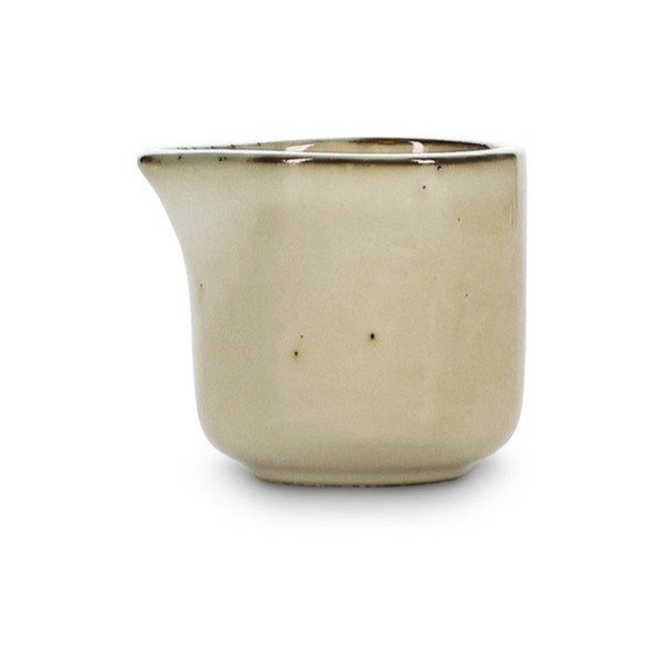 Béžová kameninová konvička na mléko 85 ml Meridian – Salt&Pepper