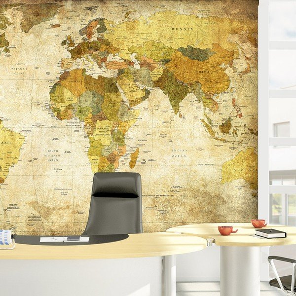 Velkoformátová tapeta World Map-image-1