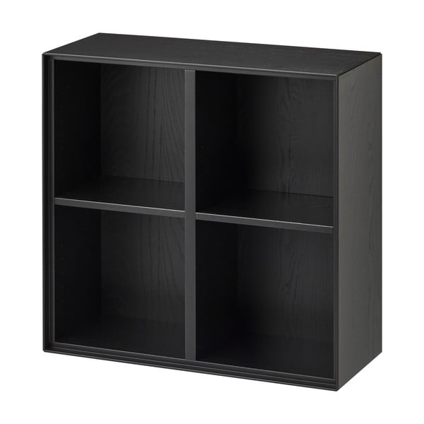 Černá nástěnná knihovna 68x68 cm Edge by Hammel – Hammel Furniture-image-2