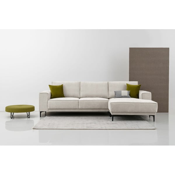 Krémová rohová pohovka (pravý roh) Copenhagen – Scandic-image-1