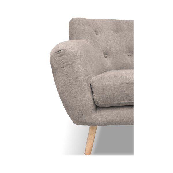 Šedobéžová pohovka Cosmopolitan design London, 162 cm-image-3