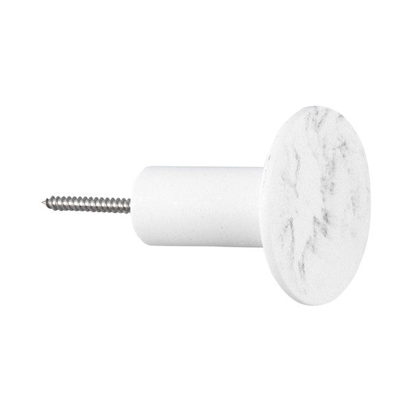 Sada 4 bílých háčků PT LIVING Marble-image-4