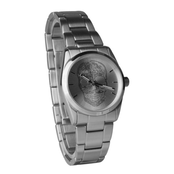Unisex hodinky stříbrné barvy Zadig & Voltaire Scully, 33 mm