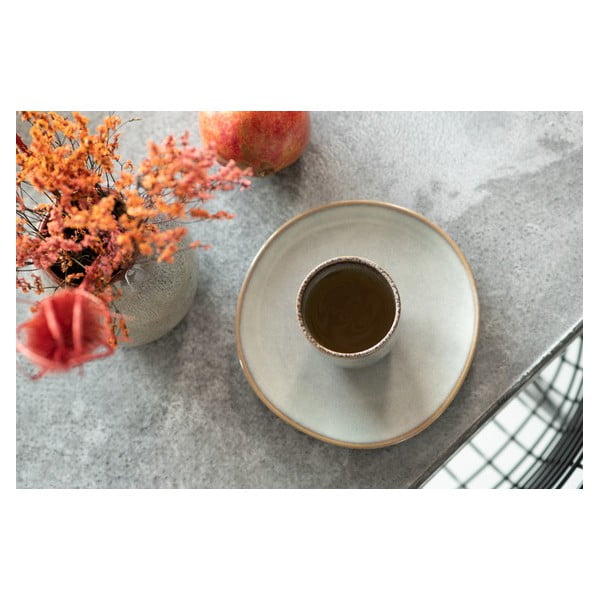 Tyrkysovo-hnědý kameninový hrnek Villeroy & Boch Like Lave, 400 ml-image-1