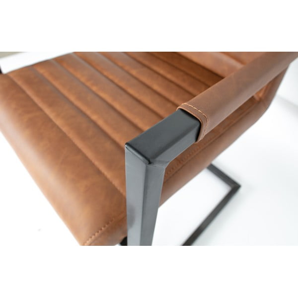 Hnědá jídelní židle WOOOD Bas-image-1