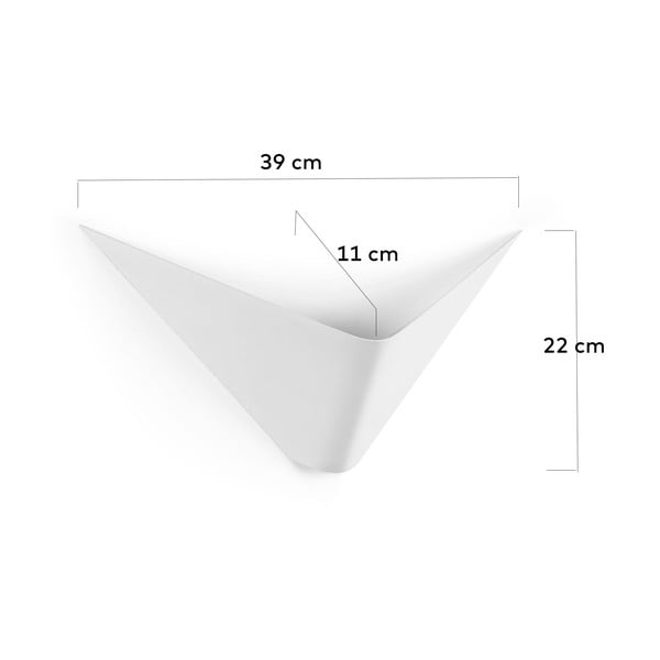 Bílé kovové nástěnné svítidlo Ginebra – Kave Home-image-4