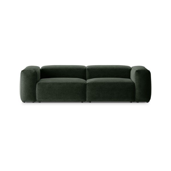 Zelená pohovka 264 cm Bergamo – Cosmopolitan Design