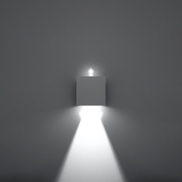 Bílé LED nástěnné svítidlo Pinio – Sollux-image-4