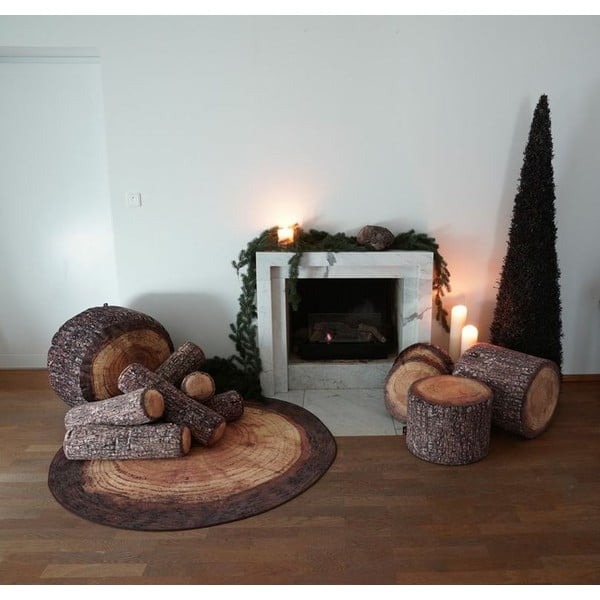 Polštář MeroWings Forest Log, Ø 16 cm-image-3