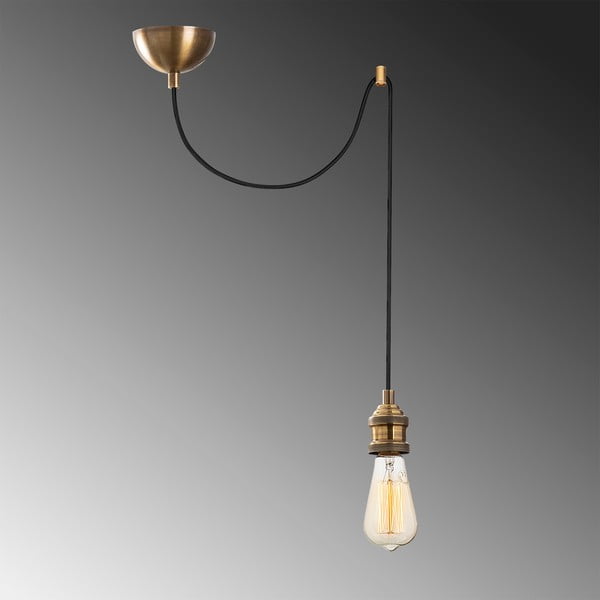 Závěsné svítidlo ve zlaté barvě Kabluni – Opviq lights-image-1
