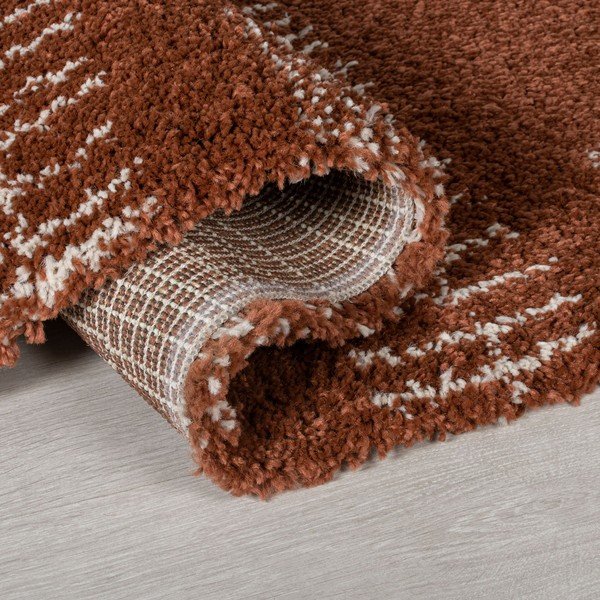 Tmavě červený koberec Flair Rugs Zane, 120 x 170 cm-image-1