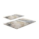 Šedo-béžové koupelnové předložky v sadě 2 ks 60x100 cm – Foutastic
