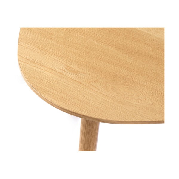 Konferenční stolky v dekoru dubu v přírodní barvě v sadě 2 ks 70x100 cm Adda – Unique Furniture-image-4