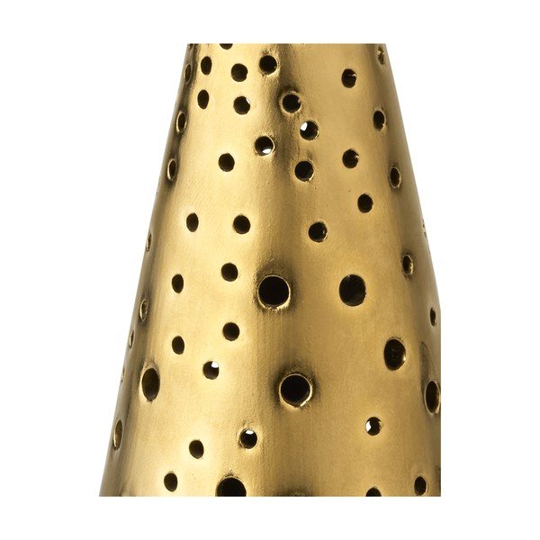 Porcelánový svícen ve zlaté barvě Kähler Design Nobili, výška 25,5 cm-image-1