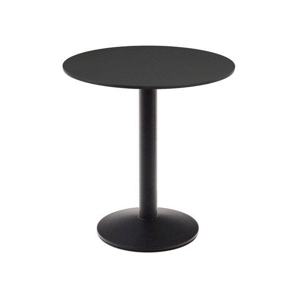 Kovový kulatý zahradní jídelní stůl 68x68 cm Esilda – Kave Home