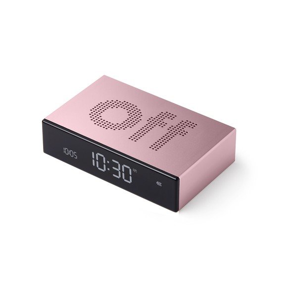 Digitální stolní budík Flip Premium – Lexon
