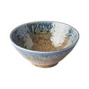 Modro-hnědá keramická mísa MIJ Earth & Sky, ø 20 cm