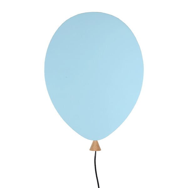 Modré nástěnné svítidlo Globen Lighting Balloon