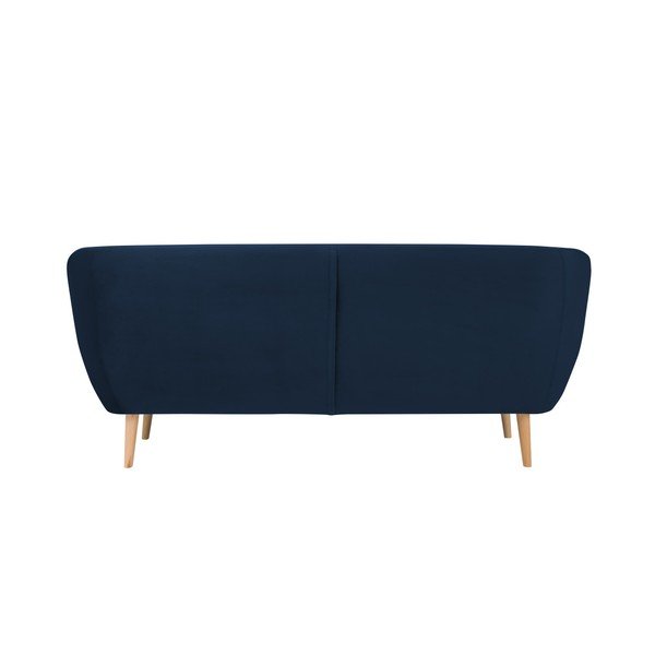 Tmavě modrá třímístná pohovka Mazzini Sofas Amelie-image-4