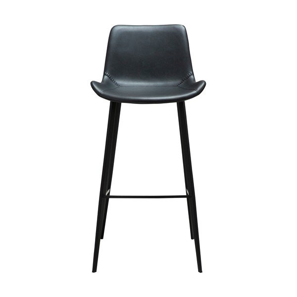 Černá barová židle (výška sedáku 74,5 cm) Hype – DAN-FORM Denmark-image-1