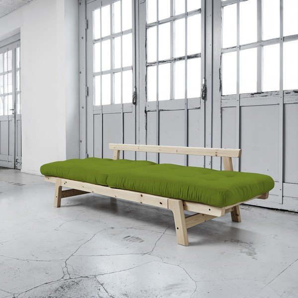 Rozkládací pohovka Karup Step Natural/Lime-image-3