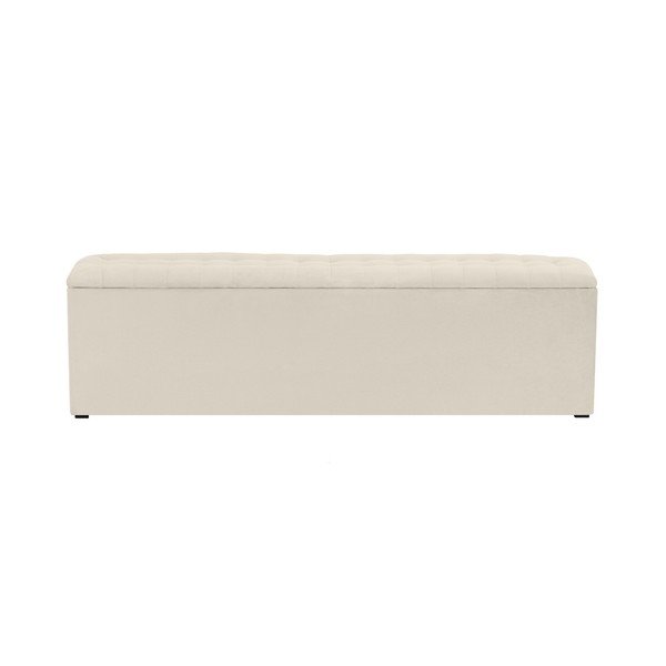 Krémový otoman s úložným prostorem Windsor & Co Sofas Nova, 200 x 47 cm-image-1