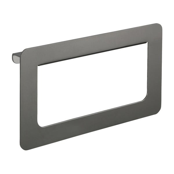 Antracitově šedý nástěnný věšák na ručníky Wenko Montella, 27 x 16 cm-image-1