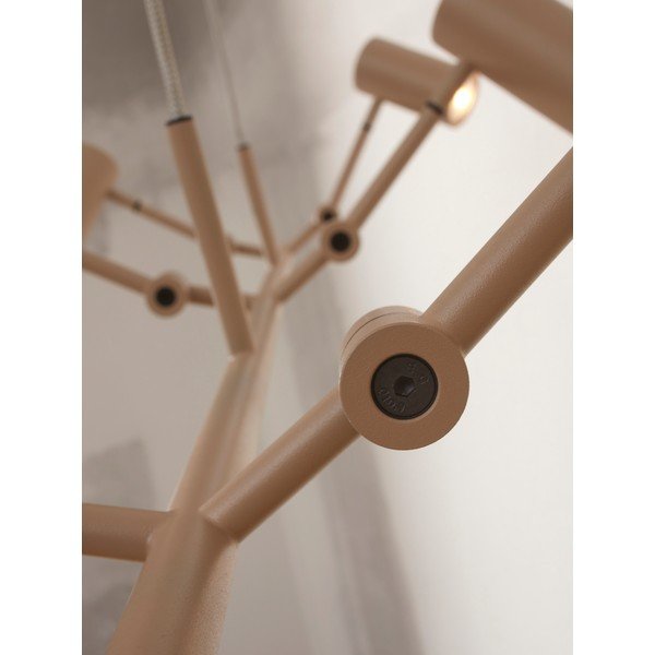 Béžové závěsné svítidlo s kovovým stínidlem Montreux – it's about RoMi-image-4
