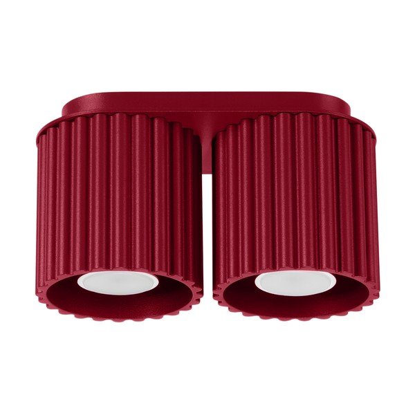 Vínové kovové bodové svítidlo 10x21 cm Zora – Sollux